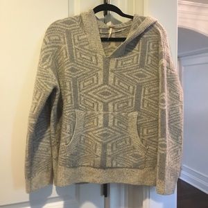 Free People Chunky wool pullover sweater